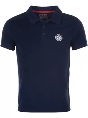 Polo manches courtes homme CONGI - VENT DU CAP - Bleu marine