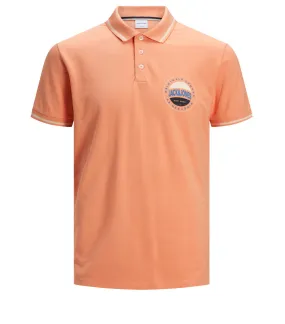 Polos manches courtes rouge