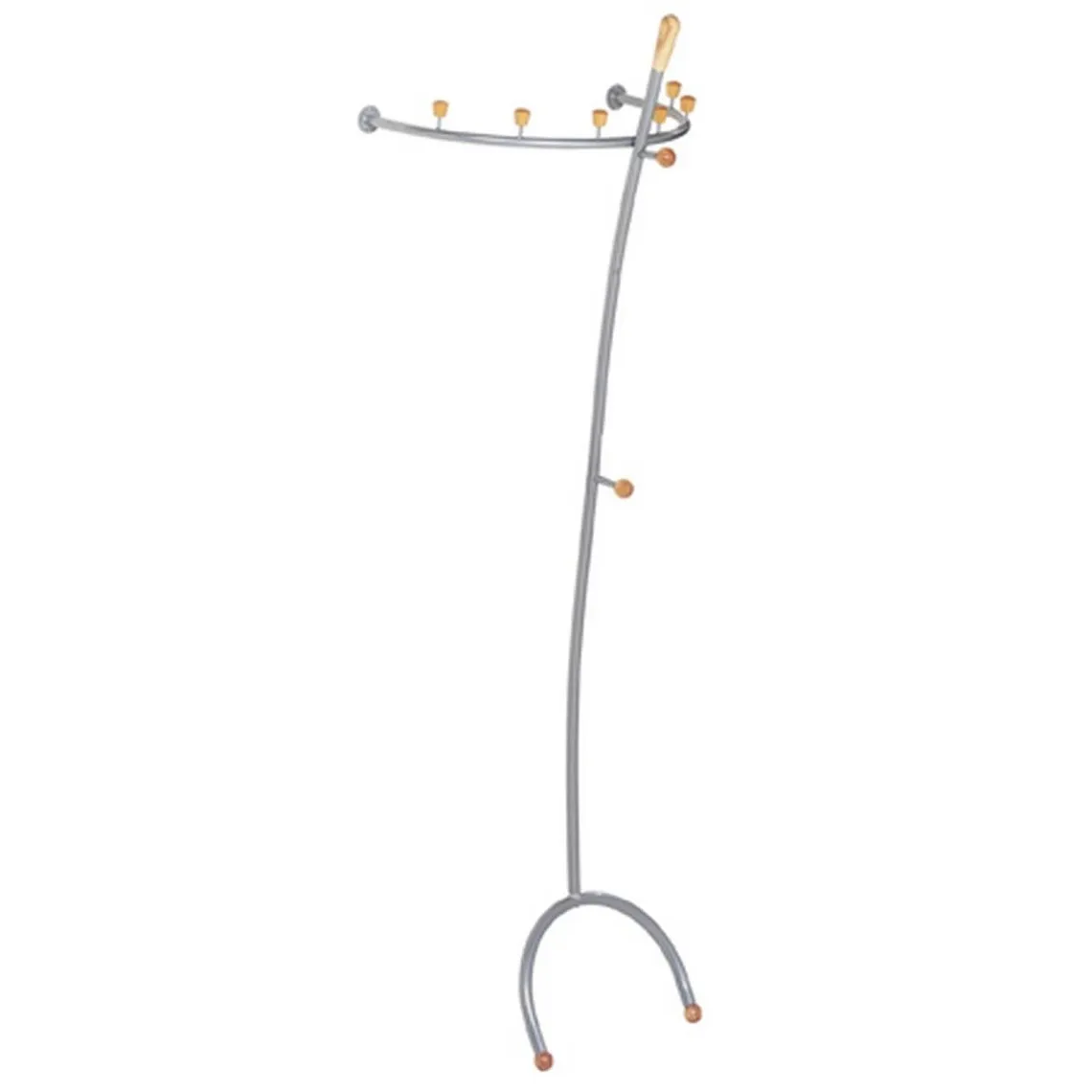 Porte manteau design acier et bois | 3 Suisses