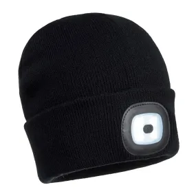 Portwest - Bonnet BEANIE avec LED rechargeable