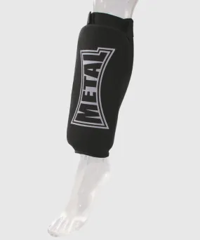 Protège-tibias coton Metal Boxe – Noir