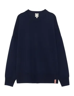 Pull Alessia bleu marine en laine