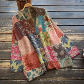 Pull avec gilet à carreaux