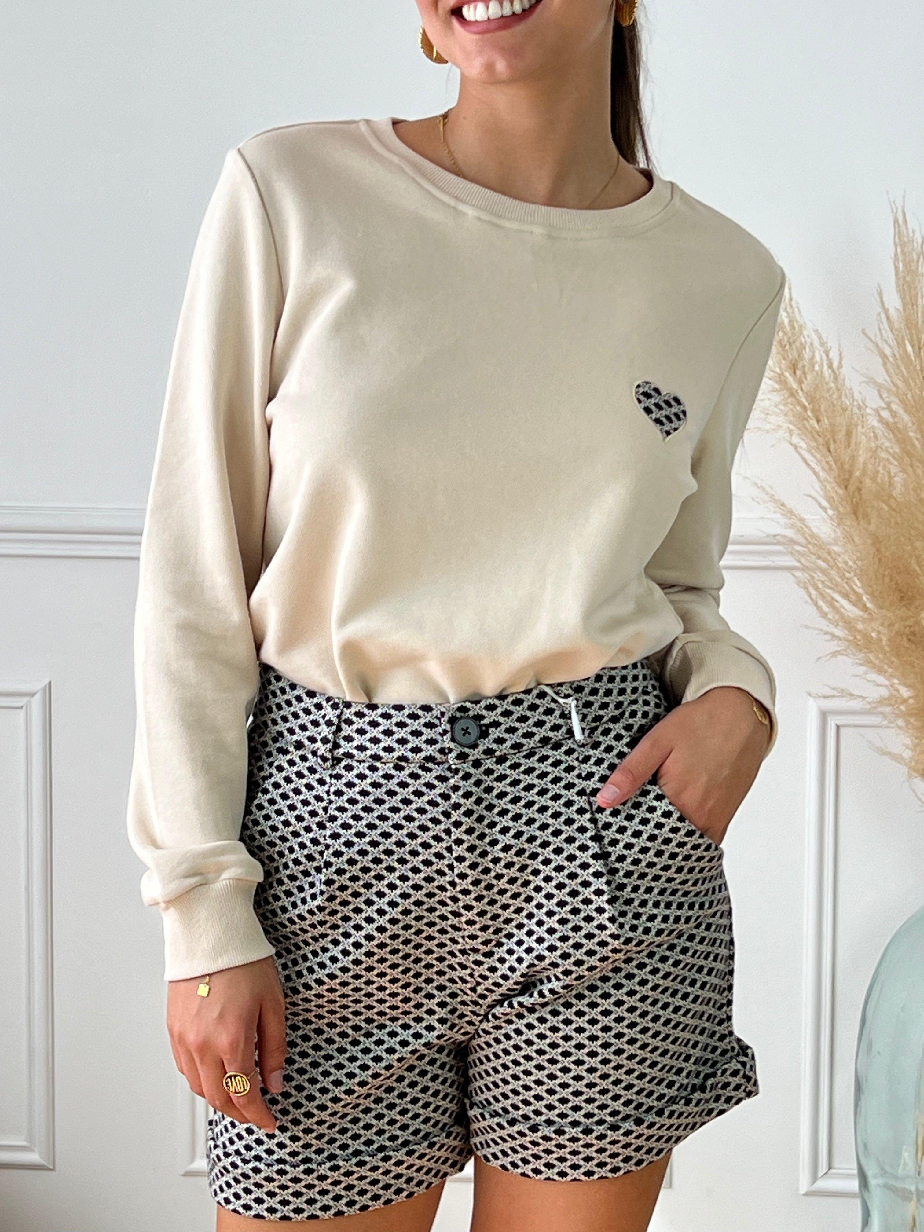 Pull beige : Alice