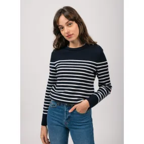 Pull Bregancon rayé femme Saint James