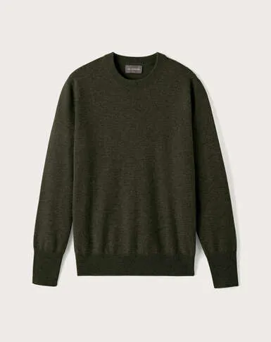 Pull col rond classique