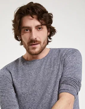 Pull coton soie homme