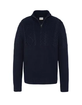 Pull homme Schott Ref 61996 Marine