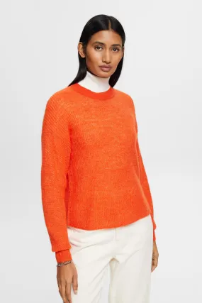 Pull-over en mohair mélangé