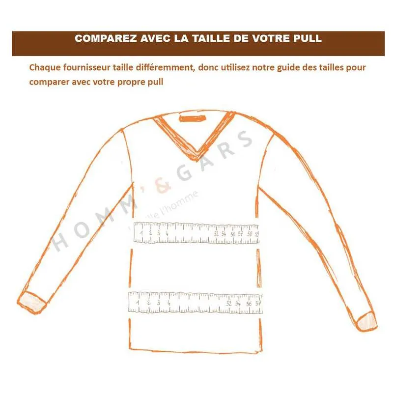 pull rouille col rond MONTE CARLO 4020mc laine fine