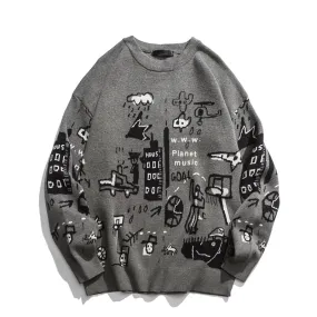 Pull Style Année 70 Homme