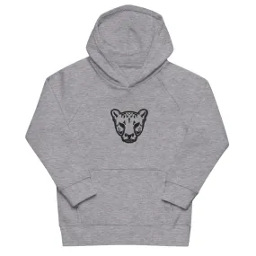Pull à capuche enfant brodé - Léopard