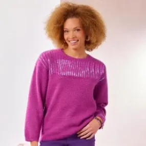 Pull à sequins