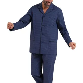 Pyjama boutonné homme EMINENCE bleu