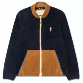 Revolution-Blocked Fleece Jacket - Fleecejacke