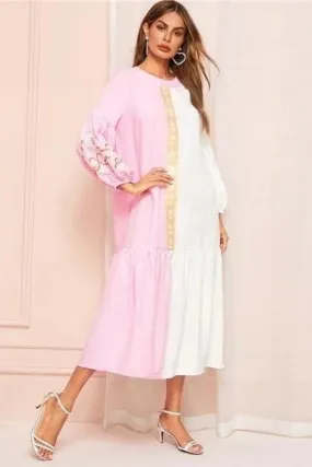 Robe bohème avec manche
