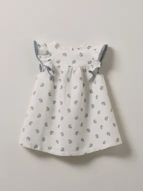 Robe bouquet et son bloomer Bébé