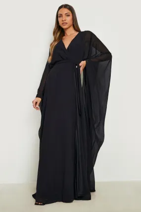 Robe cape portefeuille 