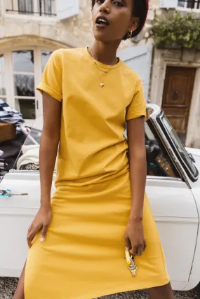 Robe Claodia jaune
