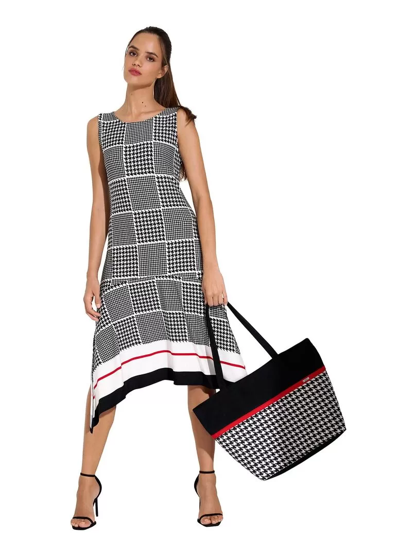 Robe longue estivale sans manches Quito - Noir