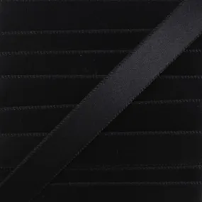 Ruban Satin Chausson de Danse 15 mm - Noir