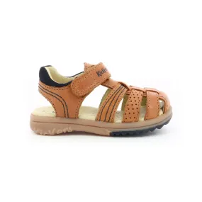 Sandales Kickers platinium marron