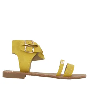 Sandales Les petites bombes belize jaune