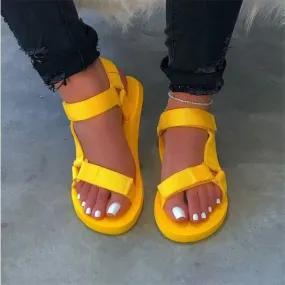 Sandales Plates pour Femme - Surpris