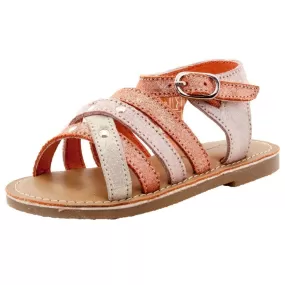 Sandales Sucre d orge karo multicolore