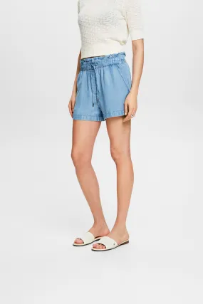 Short à enfiler en jean