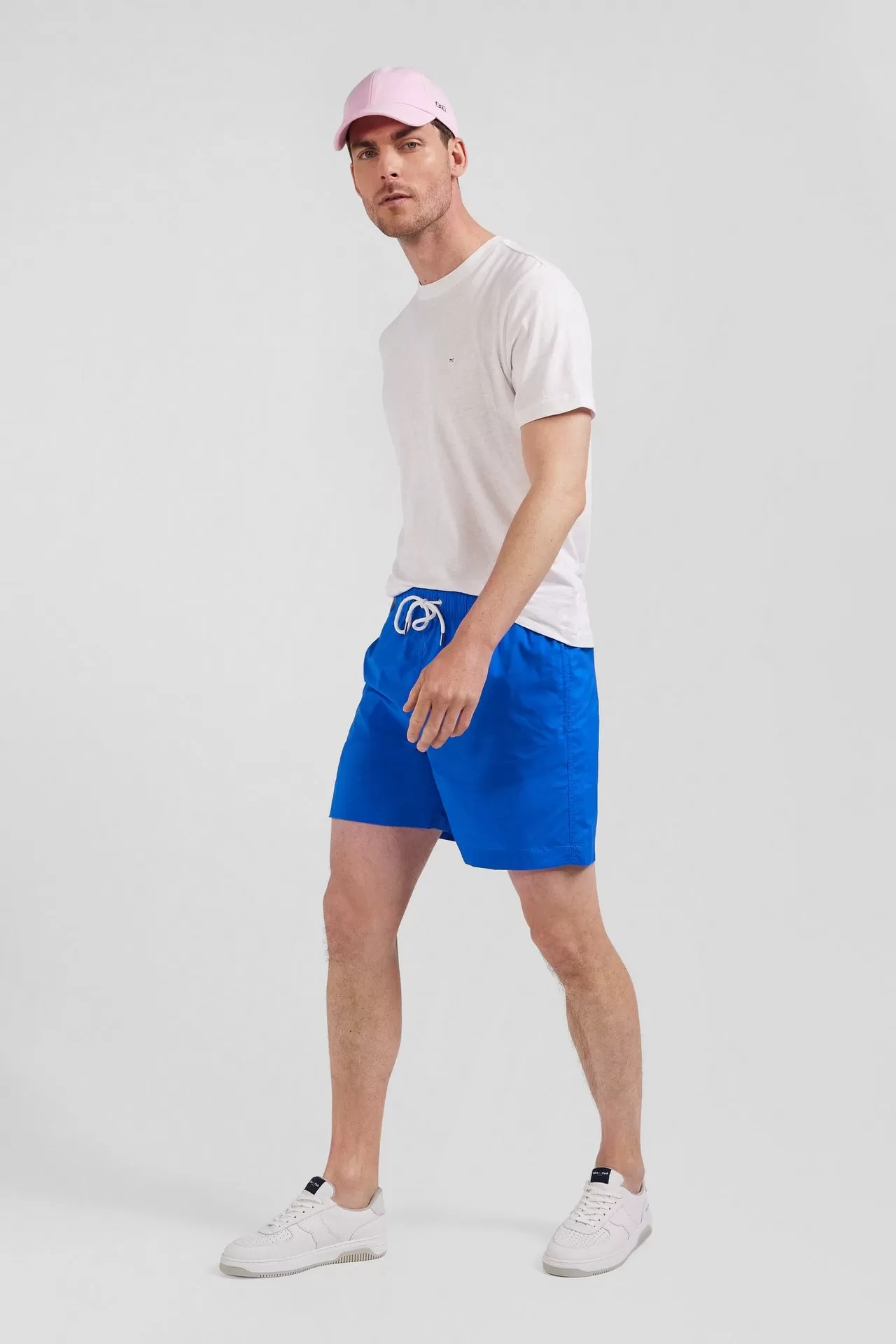 Short de bain bleu
