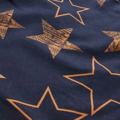 Short de Bain Homme avec Motif Etoiles Pleines Vides