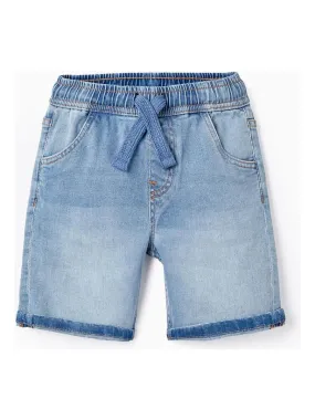 Short en Jean en Coton pour Garçon 'Midi'  EXPLORING AUSTRALIA - Bleu clair