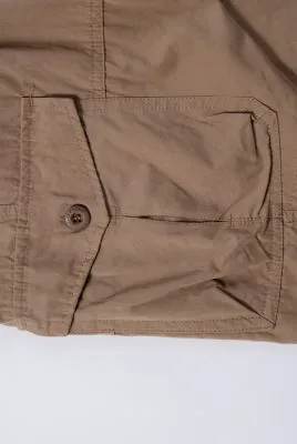 Short en Toile Homme avec Poches Côté Bermuda Eté