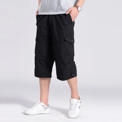 Short en Toile Homme avec Poches Côté Bermuda Eté