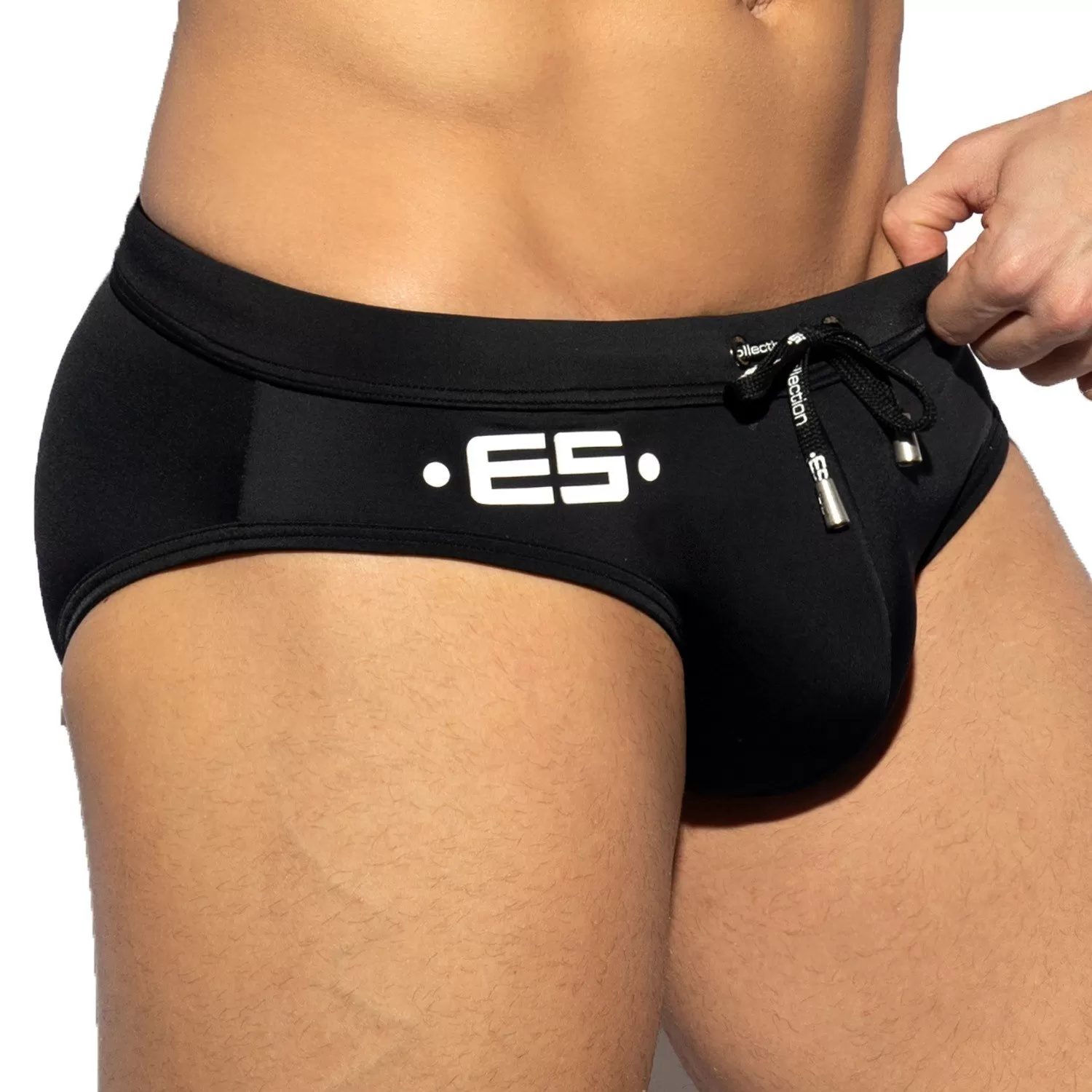Slip de bain Europe 2.0 - noir - ES collection : vente slip de bain...