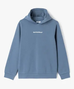 sweat a capuche style streetwear garcon bleu sweats