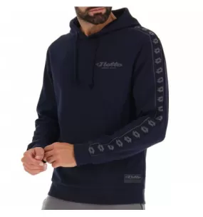 Sweat capuche homme Lotto Athletica 4 - Coloris bleu marine