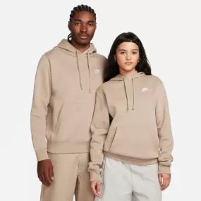 Sweat capuche homme Nike Sportswear Club Fleece - Khaki/Khaki/(White)