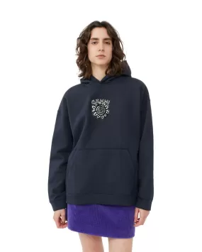 SWEAT CAPUCHE ISOLI FLOWER SKY CAPTAIN - Ganni | Chez Maman Rouen