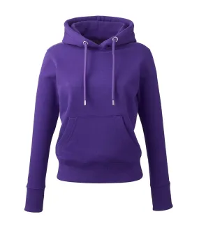 Sweat à capuche femme violet Anthem