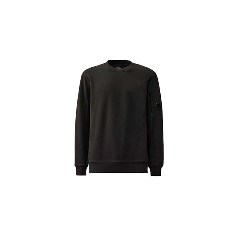 Sweatshirt Diagonal Raised Fleece Noir C.P Company Homme | Toulouse