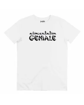 T-shirt Alimentation Géniale - Tshirt Parodie Epicerie | Grafitee