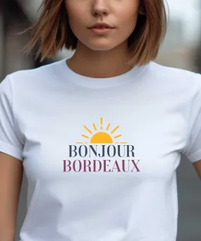 T-Shirt Bonjour Bordeaux