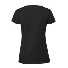 T-SHIRT De Travail LADIES ICONIC PREMIUM T 100% Coton FRUIT OF THE LOOM