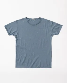 T-Shirt en coton flammé bio