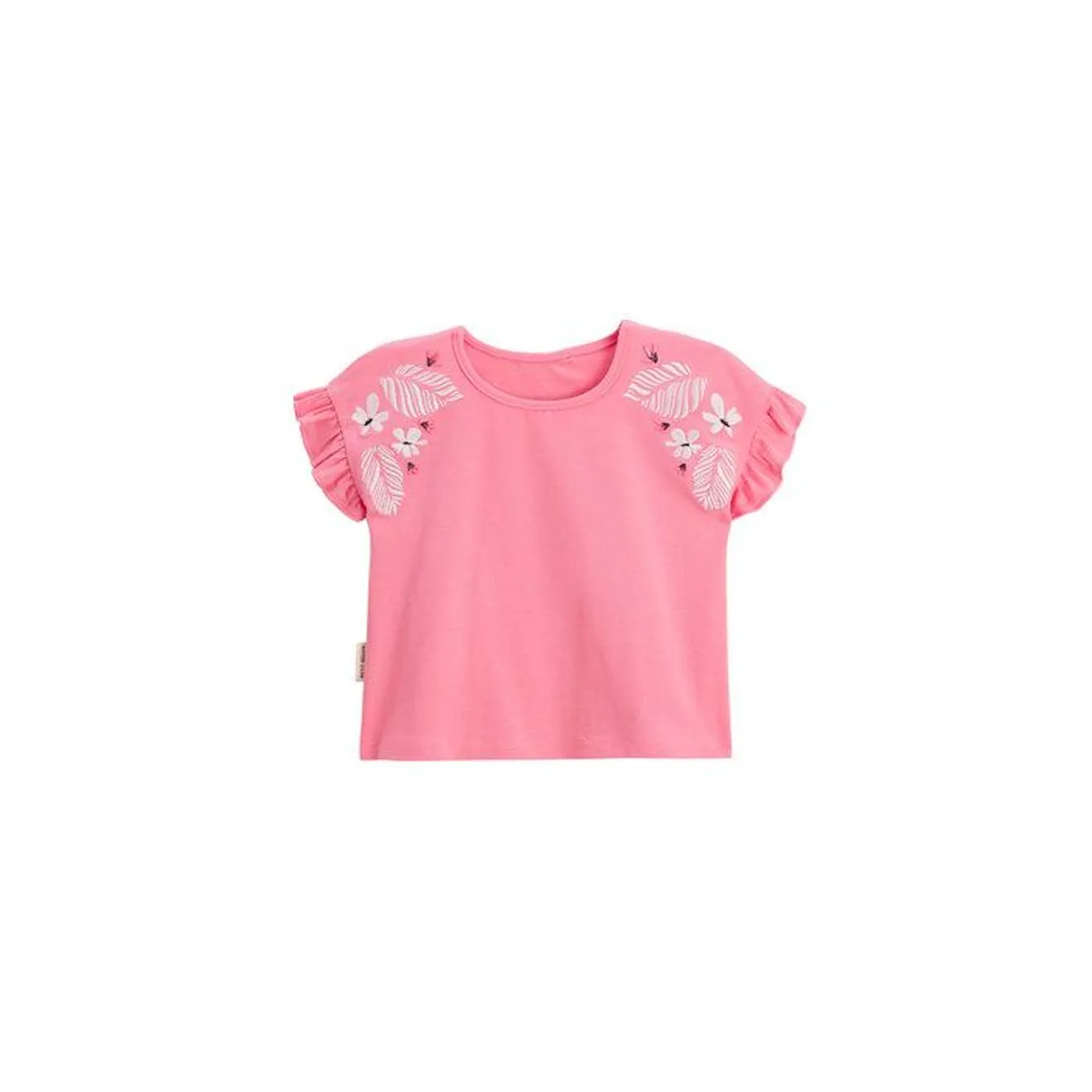 T-shirt enfant Caraïbes rose - Petit Beguin