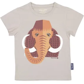 T-shirt enfant mammouth en coton bio certifié GOTS