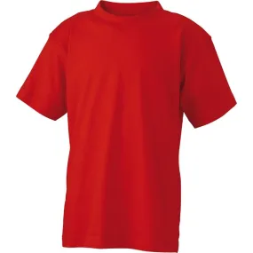 T-shirt enfant manches courtes JN019 - rouge tomate 
