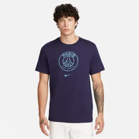T-shirt homme bleu Paris Saint-Germain Crest - DJ1315-498